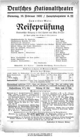 Reifeprüfung