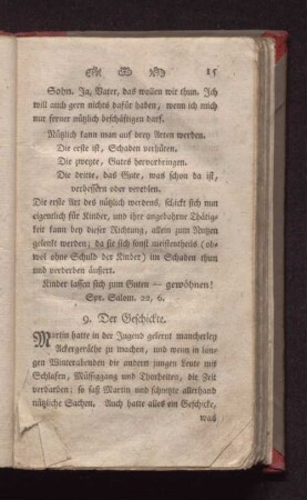 9. Der Geschickte.