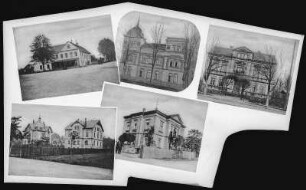 Frohburg. Verschiedene Gebäude