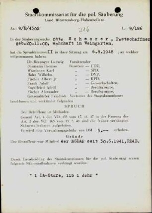 Scheerer, Otto