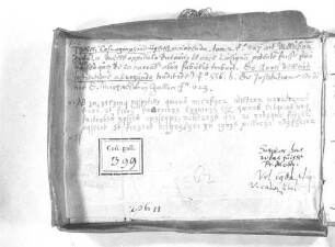 Carnet de Francisque Modius Brugensis, autographe - BSB Cod.gall. 399