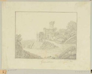 Die Burg Gnandstein (Kohren-Sahlis-Gnandstein) südlich von Frohburg