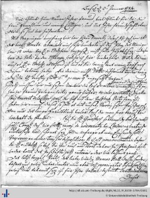 Nachlass F. D. Ring (NL 10/IV B 359-1784) : Briefwechsel Mechel - Ring