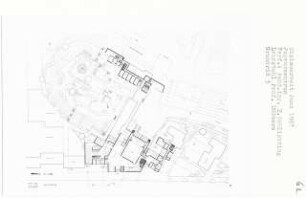 Jugendzentrum, Berlin-Kreuzberg (Diplomarbeit bei Kurt Dübbers): Grundriss 1:200