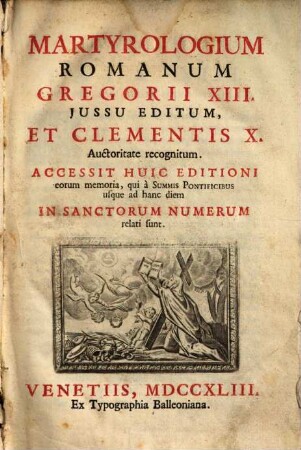 Martyrologium Romanum