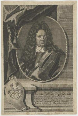 Bildnis des Joannes Carolus de Carlowitz