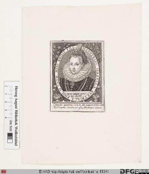 Bildnis Isabella Clara Eugenia, Erzherzogin von Österreich, geb. Infantin von Spanien