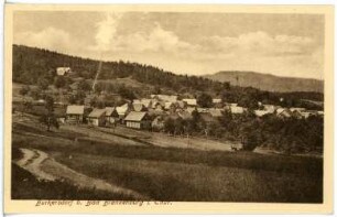 Burkersdorf. Blick auf Burkersdorf