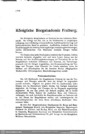 Königliche Bergakademie Freiberg