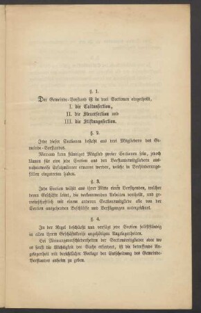 Geschäfts-Ordnung