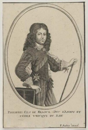Bildnis des Philippe, Herzog von Anjou