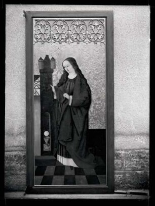 Kirche, Altarflügel, Heilige Barbara
