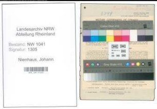 Entnazifizierung Johann Nienhaus , geb. 05.12.1895 (Viehhaendler)