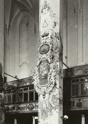 Epitaph für Johann Christian Adami (1684) und seiner Frau Maria Catharina, geborene Exs