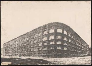 Fabrik Sigmund Goeritz AG, Chemnitz: Perspektivische Ansicht (von Inv.Nr. 3118)