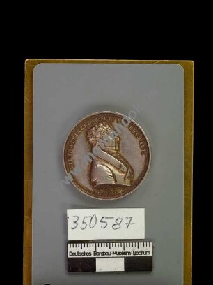 Medaille des schwedischen Geologen Vilhelm Hisinger