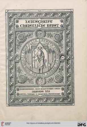 21: Zeitschrift für christliche Kunst