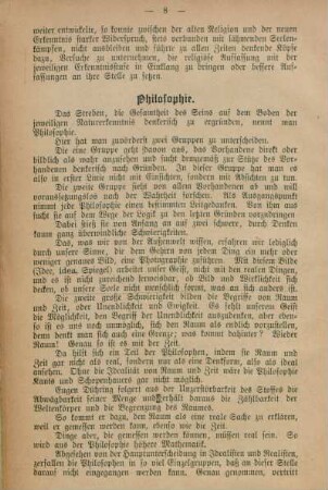 Philosophie