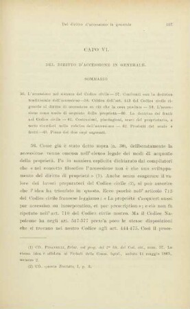 Capo VI. Del diritto d'accessione in generale