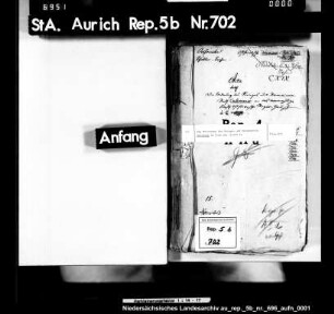 Die Forderung des Kriegs- und Domänenrats Culemann in Höhe von 15.000 Reichstalern