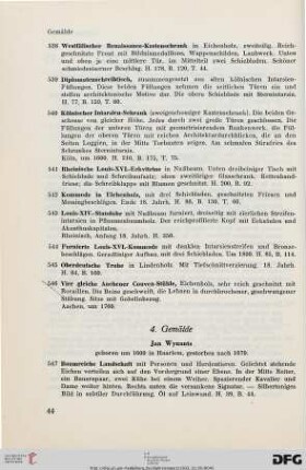 4. Gemälde (Nr. 547-558)