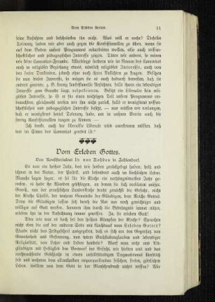 Vom Erleben Gottes