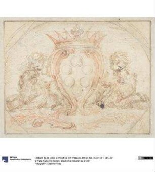 Entwurf für ein Wappen der Medici