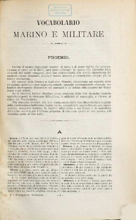 Vocabolario marino e militare