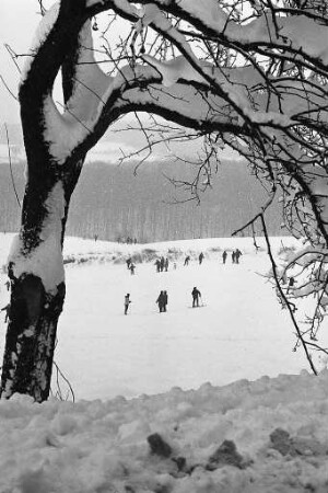 Stärkster Schneefall in Karlsruhe seit 27 Jahren.
