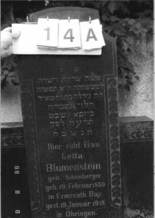Grabstein 14A