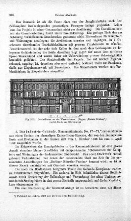Fig. 216. Geschäftshaus an der Werderstrasse