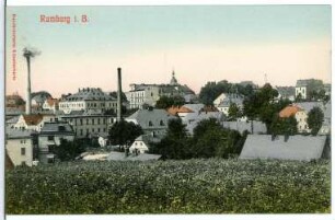 Rumburg. Blick auf Rumburg