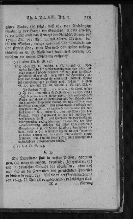 Form der Supplicate und Titulatur