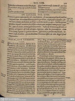 De Legatis Tit. LVIII.