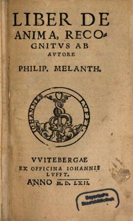Liber De Anima