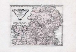 Des Königreichs Ireland Provinz Ulster mit dem nördlichen Theile der Provinzen Leinster und Conaught. Nro. 91