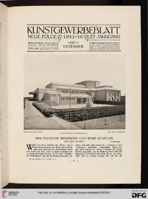 Heft 3 (Dezember 1915)