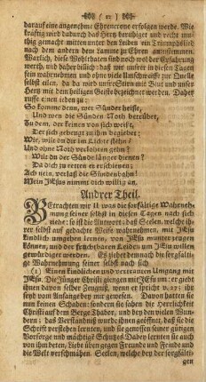 Andrer Theil