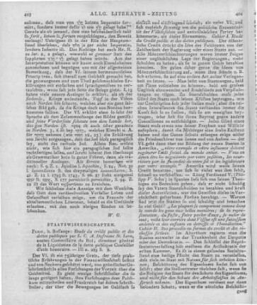 Dufresne de Saint-Léon, L. C. A.: Étude du credit public et des dettes publiques. Paris: Bossange 1824