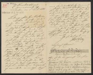Brief an Friedrich Wilhelm Jähns : 01.07.1884