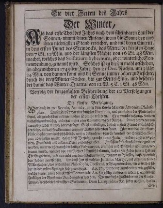 Die fünfte Verfolgung