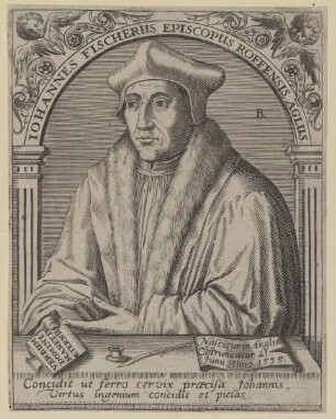 Bildnis des Iohannes Fischerus
