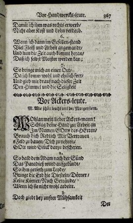 Vor Acker-leute.