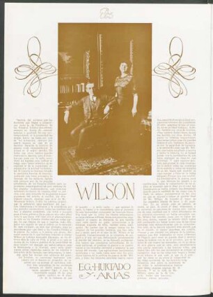 [Woodrow] Wilson