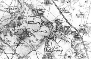 Neschwitz-Loga. Oberreit, Sect. Bautzen, 1844/46
