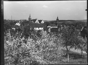 Buchen Ortsbild - Ansicht von Nordwesten