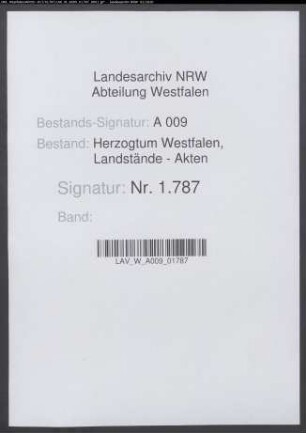 Landpfennigmeistereirechnungen 1743