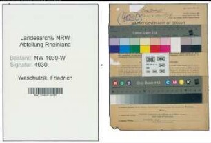 Entnazifizierung Friedrich Waschulzik , geb. 21.02.1896 (Polizeibeamter)