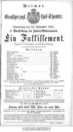 Ein Fallissement