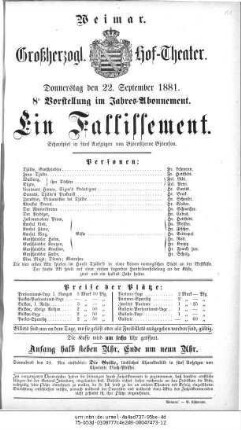 Ein Fallissement